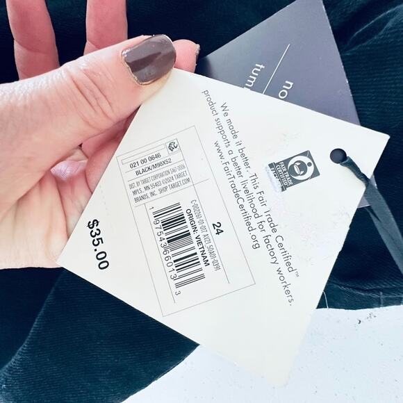 Ava & Viv Womens Jeans Plus 24 High Rise Relaxed Flared Stretch Denim Black - Picture 8 of 11